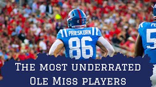 Who are the most quotunderratedquot Ole Miss football players  Rebel Report LIVE [upl. by Alesi]