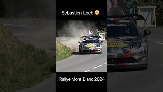 Sébastien Loeb au Rallye du Mont Blanc 2024 rally rallyemontblanc2024 [upl. by Assetnoc]