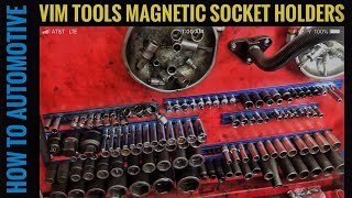 Magnetic Socket Holder And Tool Organizer From Vim Tools [upl. by Kcirdes]