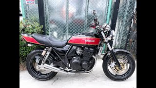 KAWASAKI ZRX400 ZR400E ショート管マフラー装備 [upl. by Eardnoed927]