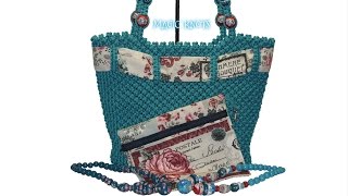 Macrame Bag Tutorial  Tas tali kur Tutorial [upl. by Nrobyalc809]