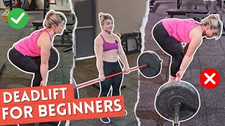 Deadlift for Beginners Master the Perfect Form Essential Tips [upl. by Naeruat229]