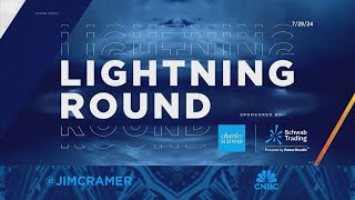 Lightning Round Meta is in the doghouse right now says Jim Cramer [upl. by Sybila]