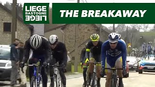 The Breakaway  LiègeBastogneLiège 2019 [upl. by Naujud]