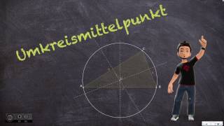 Der Umkreismittelpunkt  Flipped Classroom  mathematikrocks  Phil Stangl [upl. by Airres]