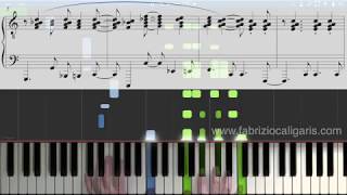 Corcovado Quiet nights of quiet stars  Piano Tutorial  PDF [upl. by Ardnaek]