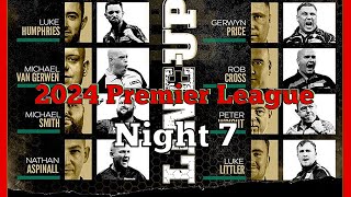 2024 Premier League Night 7 Humphries v Smith [upl. by Deroo]