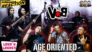 quotARANSEMEN LAMAquot⁉️ Voice of Baceprot  Age Oriented Live at LOUD N LOUDER 2023  REACTION [upl. by Odarnoc]