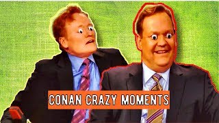 The craziest Conan moments youve seen [upl. by Dnomar393]