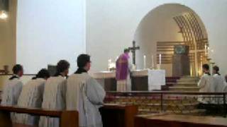 Tridentinische Messe  Traditional Latin Mass Zwölf Apostel Berlin Reminiscere X [upl. by Towers269]