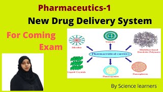 New Drug Delivery System Pharmaceutics 1 in hindi Introduction to different dosage form D Pharma [upl. by Nedyrb]