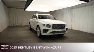 2023 Bentley Bentayga Azure PC021249 from Bentley Houston [upl. by Nanis]