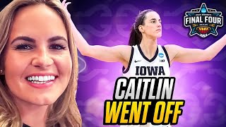 I watched Caitlin Clark do THIS at THE FINAL FOUR [upl. by Duggan]