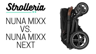 Nuna MIXX Next vs Nuna MIXX Stroller Comparison [upl. by Jamesy]