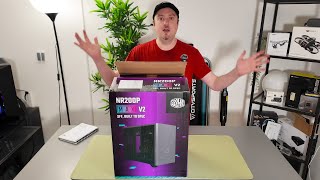 Cooler Master NR200P MAX V2 Everything You Need to Know Unboxing amp First Impressions [upl. by Halivah586]