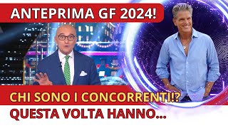 🌎 ALFONSO SIGNORINI SVELA IN ANTEPRIMA I PRIMI VIP DEL GRANDE FRATELLO VIP 2024 [upl. by Elkraps151]