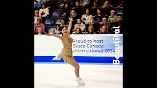 Alysa Liu USA women Free Skating Skate Canada Iternational 2024 [upl. by Endor361]