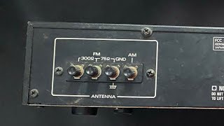 Trying to Attach an AM LOOP Antenna to FM 75 ohm does it work [upl. by Lleksah]