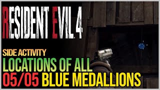 Destroy the Blue Medallions Resident Evil 4 Remake [upl. by Ulysses]