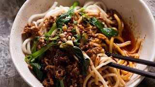 Dan Dan Noodles Spicy Sichuan Noodles [upl. by Mariandi]