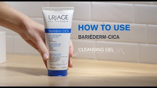 URIAGE BARIEDERM CICA  GEL  How to use [upl. by Lisetta]