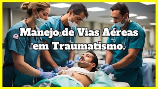 MANEJO DAS VIAS AEREAS COM PACIENTE TRAUMATIZADO [upl. by Einor]