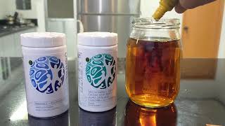 USANA Cellsentials IODINE TEST with Vita Antioxidant [upl. by Gnohp805]