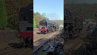 NYMR  BR Standard 9F No92214 at Grosmont Station [upl. by Manly344]