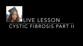 Cystic Fibrosis in Nursing [upl. by Nallaf]