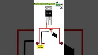 Negetive voltage regulator  LM7912  Voltage Regulator LM7912 Connection  LM7912 Diagram [upl. by Rakabuba603]