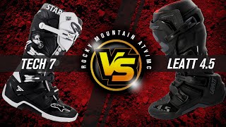 Alpinestars Tech 7 vs Leatt 45  Which Motocross Boot is Best For You [upl. by Ellie761]