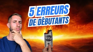 Les 5 erreurs courantes quand on se lance en business en ligne et comment les éviter [upl. by Ateuqahs267]