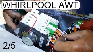 DISASSEMBLE WHIRLPOOL AWT 25 [upl. by Lepley]