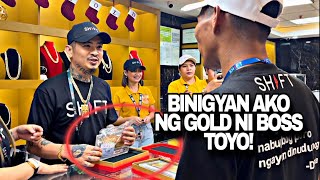 Boss Toyo Binigyan ako ng Gold [upl. by Naillil]