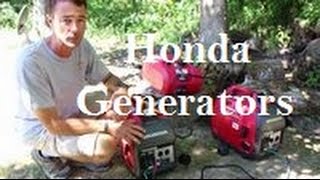 My Two Honda Generators [upl. by Miran]