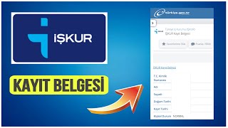 İşkur Kayıt Belgesi Nasıl Alınır Kayıt Belgesi Aktifleştirme EDEVLET [upl. by Eryt]