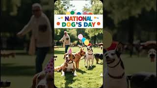 National Make a Dogs Day  today special  cute dogs todayspecial nationalday dogsday dog cute [upl. by Newfeld125]