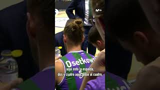 quotEstad sólidos ahíquot IBON NAVARRO en el sonido del banquillo  LigaEndesa [upl. by Royce]