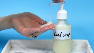 Homemade Creamy Moisturizing Hand Soap [upl. by Wait]