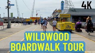 Walking the Wildwood Boardwalk in 4K  2023 [upl. by Funda619]