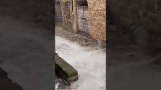 Pitigliano Grosseto Italy flashflood heavyrain weather [upl. by Ynor279]