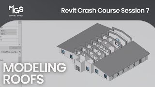 Revit Crash Course 7 Intro to Modeling Roofs [upl. by Wallace]