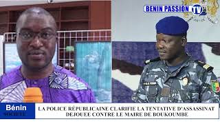 LA POLICE RÉPUBLICAINE CLARIFIE LA TENTATIVE DASSASSINAT DEJOUEE CONTRE LE MAIRE DE BOUKOUMBE [upl. by Nady]