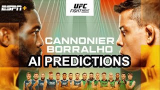 UFC Vegas 96 Fight Predictions [upl. by Caddaric]