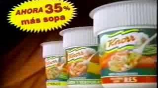 Comercial Sopas Knorr 1996 [upl. by Lem769]