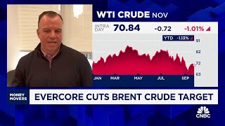 Why Evercore cut its Brent crude price target [upl. by Talia]