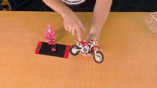 New Ray Toys HRC Honda Cole Seely CRF450 112 Scale Motorcycle Replica UnBoxing [upl. by Riamu949]