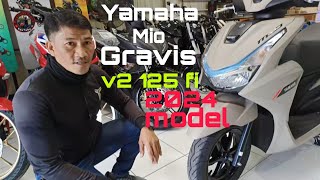 Quick review 2024 Yamaha Mio Gravis V2 125 fi byahenifrank1015 [upl. by Mundford567]