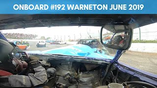 Onboard 192 Gregory de Luyck  World Cup Unlimited Banger Racing Speedway Warneton 1662019 [upl. by Persian]