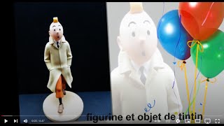 OBJET ET FIGURINE COLLECTION DE TINTIN MATHIEU [upl. by Cheng]